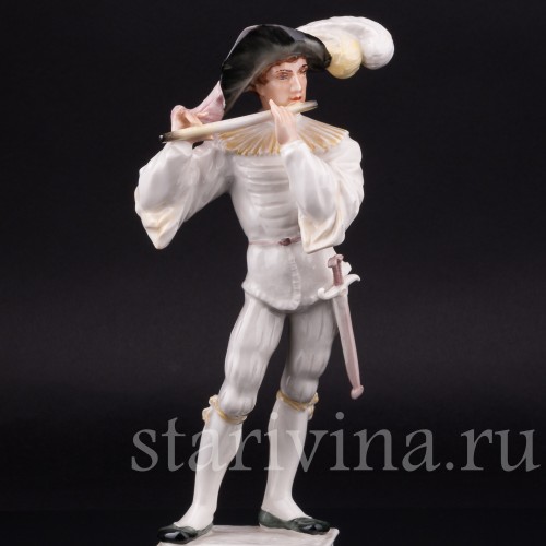 Статуэтка из фарфора Музыкант, Hutschenreuther, Германия, 1968-70 гг.