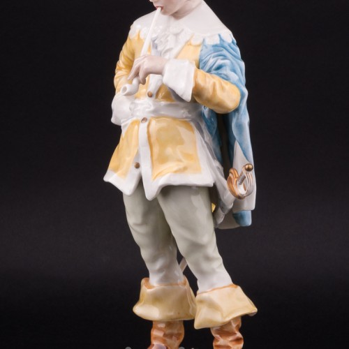 Фарфоровая статуэтка Мушкетер с трубкой, Hutschenreuther, Германия, 1970 гг.