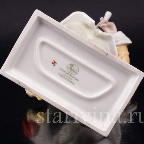 Фарфоровая статуэтка Мушкетер с трубкой, Hutschenreuther, Германия, 1970 гг.