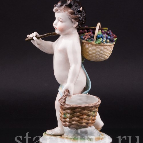 Путти с корзиной винограда, Volkstedt, Германия, нач. 20 в