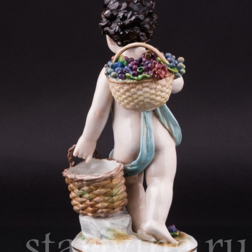 Путти с корзиной винограда, Volkstedt, Германия, нач. 20 в