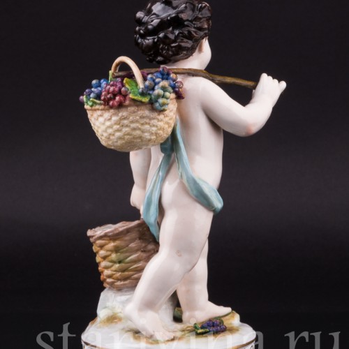 Путти с корзиной винограда, Volkstedt, Германия, нач. 20 в