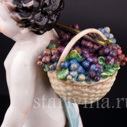Путти с корзиной винограда, Volkstedt, Германия, нач. 20 в