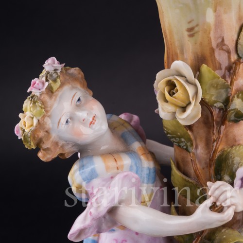 Фруктовница и подсвечники, трио, Von Schierholz, Германия, сер. 20 в