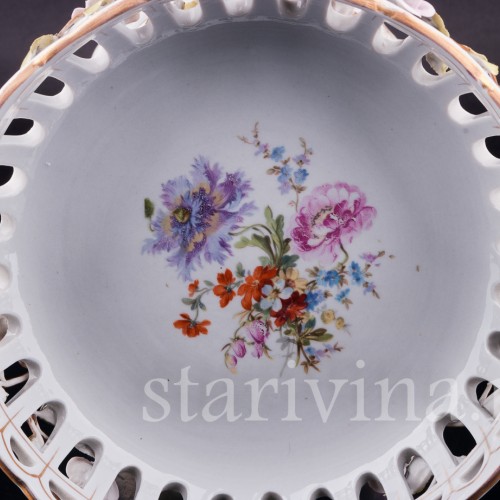 Фруктовница и подсвечники, трио, Von Schierholz, Германия, сер. 20 в