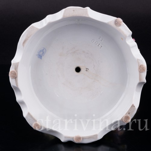 Фруктовница и подсвечники, трио, Von Schierholz, Германия, сер. 20 в