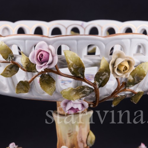 Фруктовница и подсвечники, трио, Von Schierholz, Германия, сер. 20 в