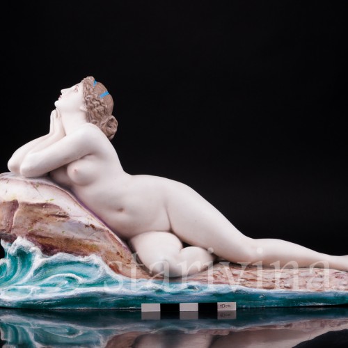 Обнаженная на берегу, Vion Baury, Франция, 19 в