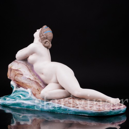 Обнаженная на берегу, Vion Baury, Франция, 19 в