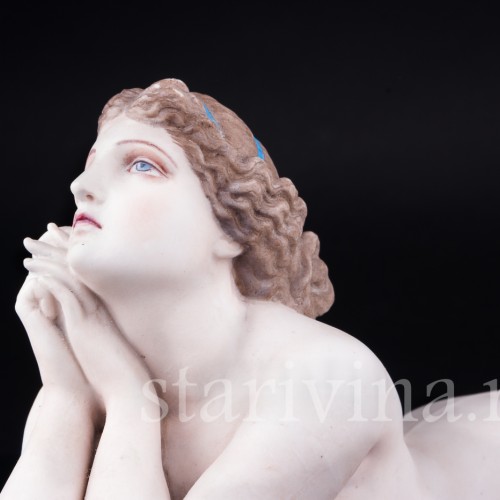 Обнаженная на берегу, Vion Baury, Франция, 19 в