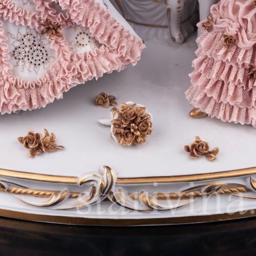 На балу, кружевная, Muller & Co, Германия, нач. 20 в