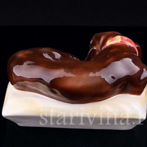 Спящая такса, Karl Ens, Германия, вт. пол. 20 в