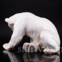 Сидящий белый медведь, Bing & Grondahl, Дания, 1950-60 гг