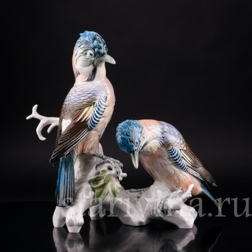 Две сойки, Karl Ens, Германия, 1920-30 гг