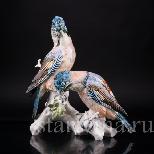 Две сойки, Karl Ens, Германия, 1920-30 гг