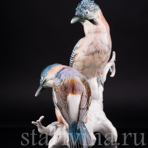 Две сойки, Karl Ens, Германия, 1920-30 гг