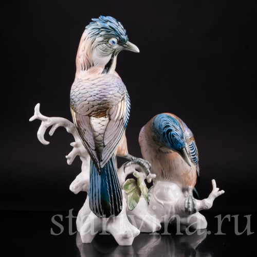 Две сойки, Karl Ens, Германия, 1920-30 гг