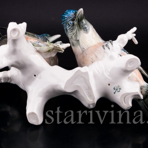 Две сойки, Karl Ens, Германия, 1920-30 гг