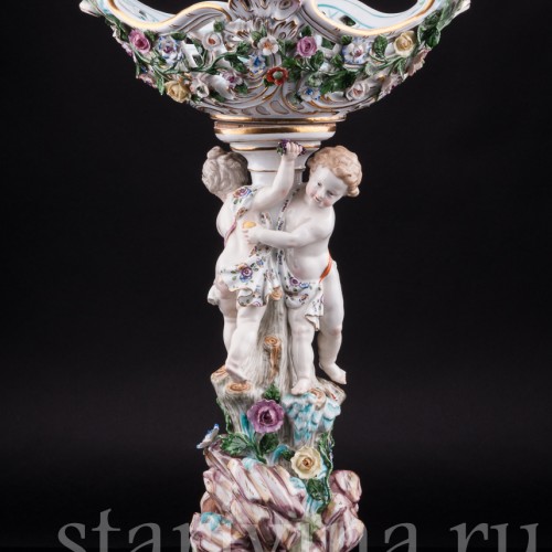 Фруктовница Два путти, Meissen, Германия, 19 в