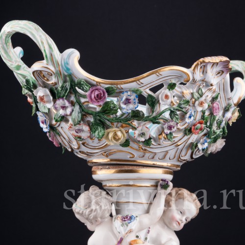 Фруктовница Два путти, Meissen, Германия, 19 в