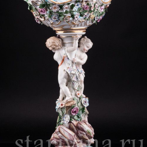 Фруктовница Два путти, Meissen, Германия, 19 в