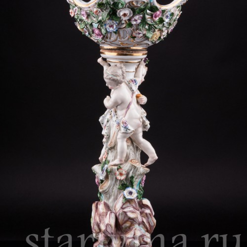 Фруктовница Два путти, Meissen, Германия, 19 в