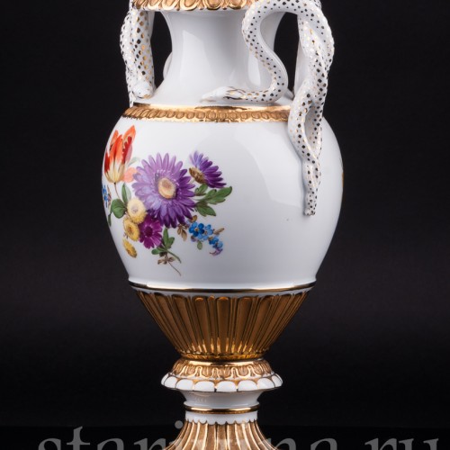 Ваза "Змеи", Meissen, Германия, пер. пол. 20 в