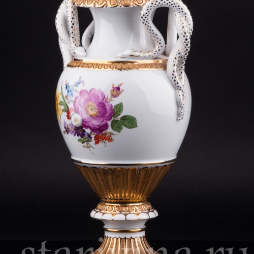 Ваза "Змеи", Meissen, Германия, пер. пол. 20 в