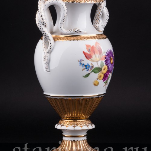 Ваза "Змеи", Meissen, Германия, пер. пол. 20 в