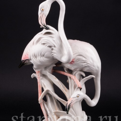 Два фламинго, Karl Ens, Германия, 1950-60 гг