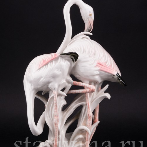 Два фламинго, Karl Ens, Германия, 1950-60 гг