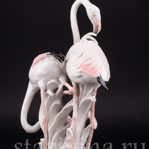 Два фламинго, Karl Ens, Германия, 1950-60 гг