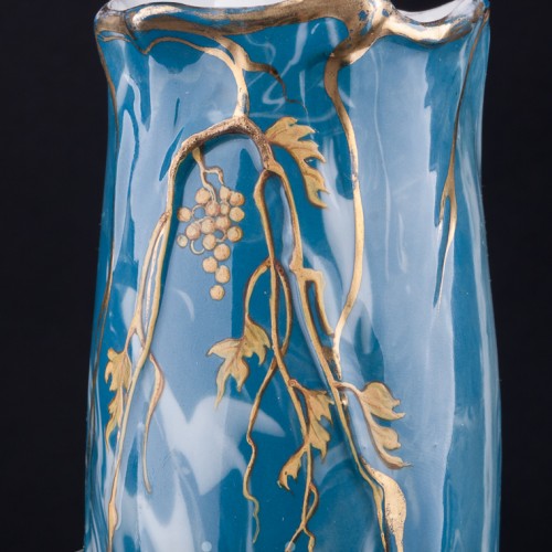 Афина, девушка с совой, ваза, Karl Ens, Германия, 1900 гг