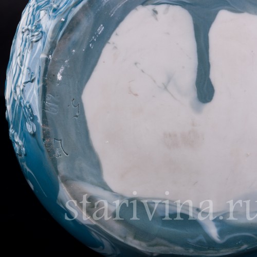 Афина, девушка с совой, ваза, Karl Ens, Германия, 1900 гг