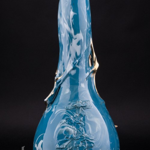 Афина, девушка с совой, ваза, Karl Ens, Германия, 1900 гг