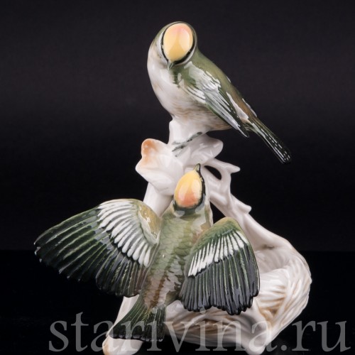 Корольки на гнезде, Karl Ens, Германия, 1940-50 гг