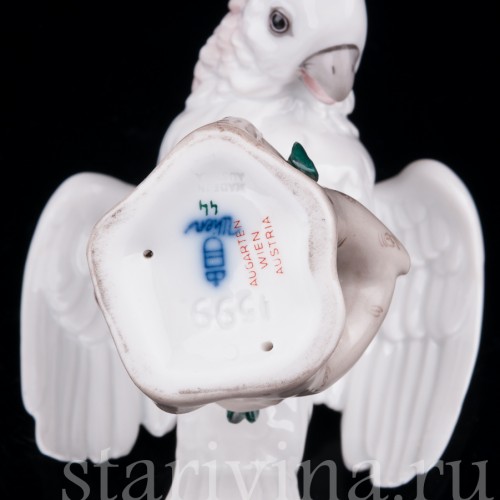 Попугай какаду, Augarten, Австрия, сер. 20 в