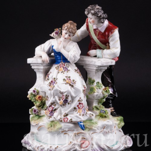 Пара влюбленных, Volkstedt, Германия, кон. 19 в