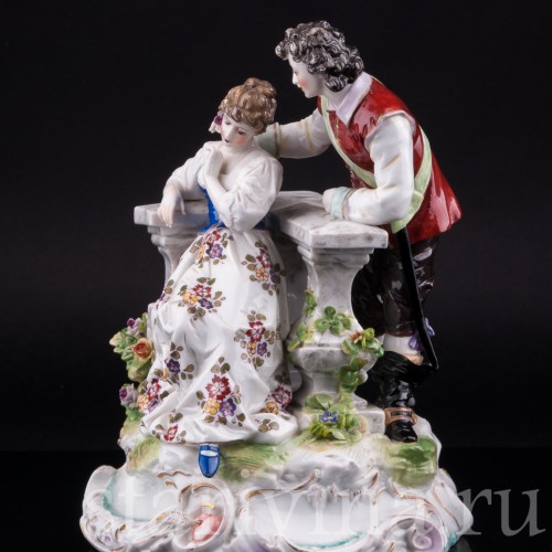 Пара влюбленных, Volkstedt, Германия, кон. 19 в