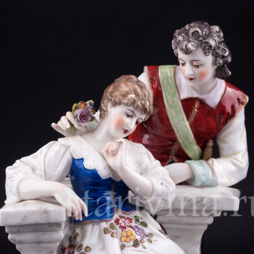 Пара влюбленных, Volkstedt, Германия, кон. 19 в