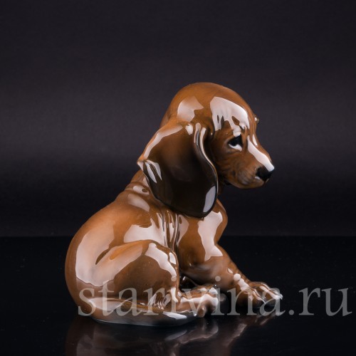 Щенок таксы, Rosenthal, Германия, 1960 гг