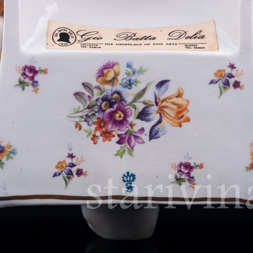 Фарфоровые часы Времена года, Sitzendorf, Германия, сер. 20 в