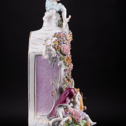 Фарфоровые часы Времена года, Sitzendorf, Германия, сер. 20 в