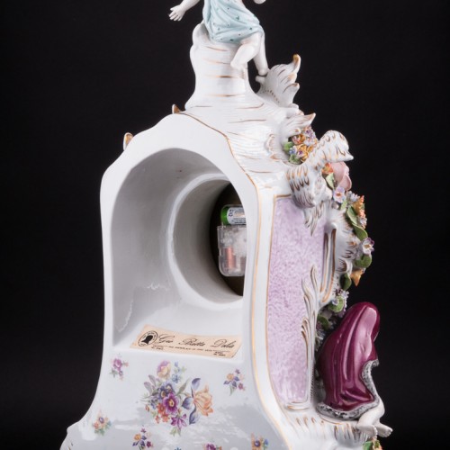 Фарфоровые часы Времена года, Sitzendorf, Германия, сер. 20 в