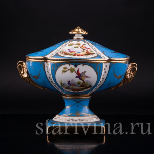 Вазон с крышкой, Sevres, Франция, 18 в