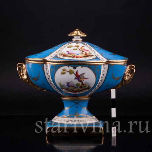 Вазон с крышкой, Sevres, Франция, 18 в