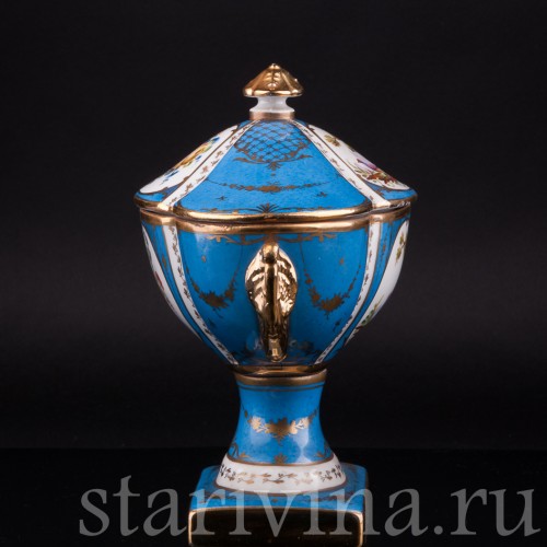 Вазон с крышкой, Sevres, Франция, 18 в