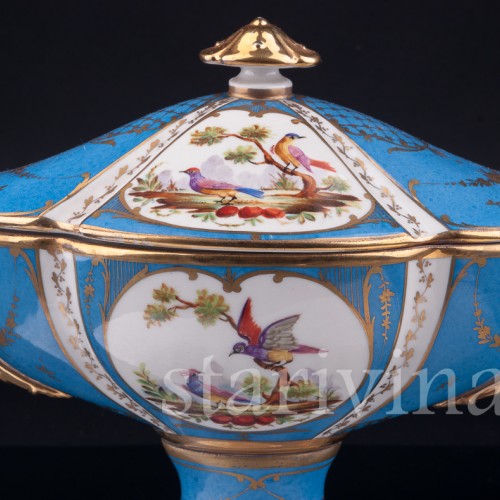 Вазон с крышкой, Sevres, Франция, 18 в