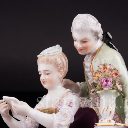 Долгожданное письмо, Meissen, Германия, кон. 19 в