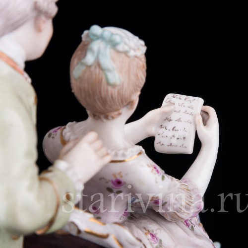 Долгожданное письмо, Meissen, Германия, кон. 19 в